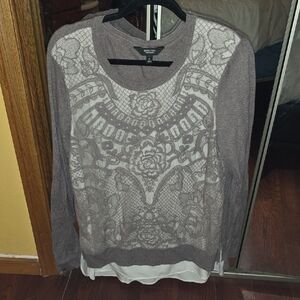 Simply Vera Vera Wang Mauve Sweater